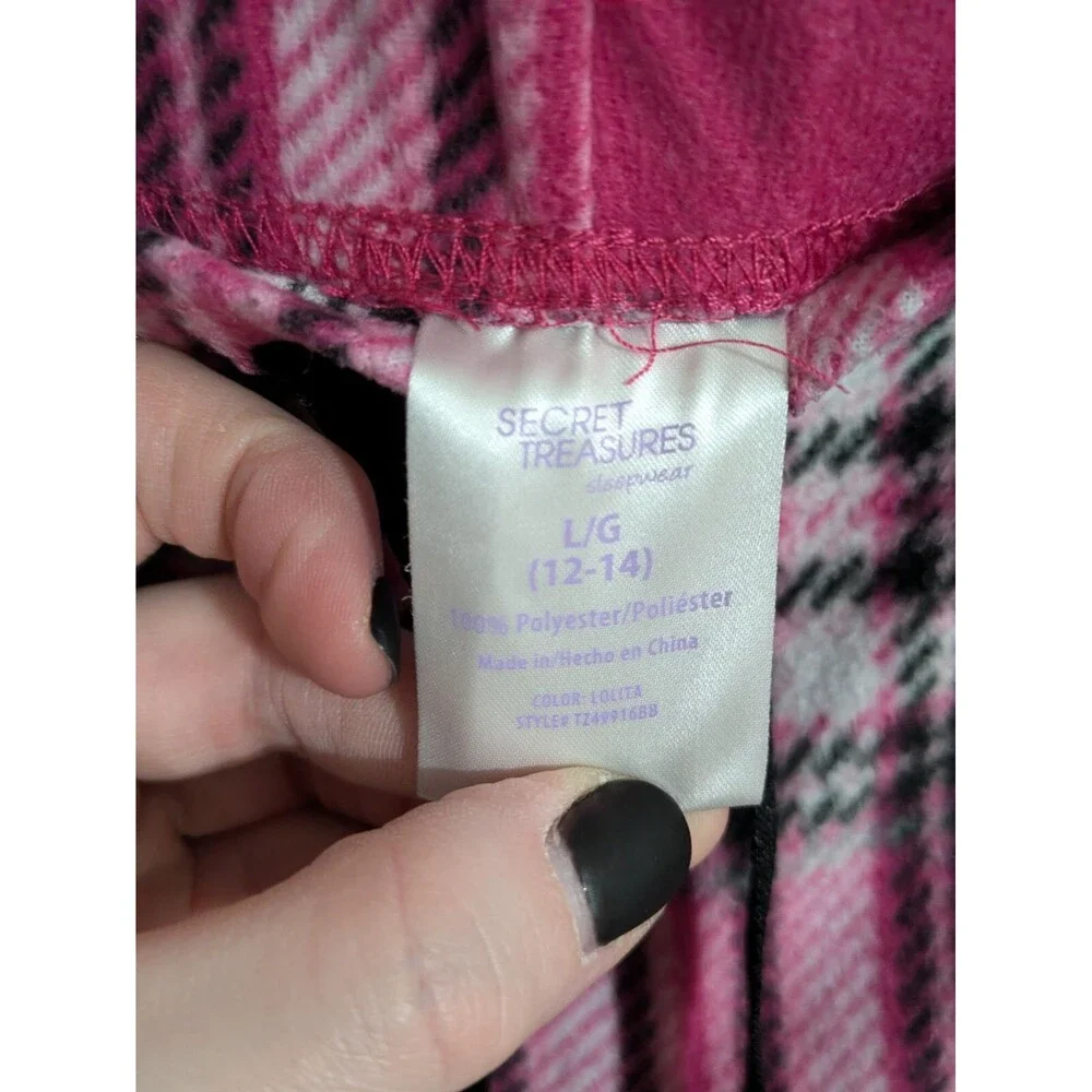 Women's Secret Treasures Fleece  Lounge Pants - Size Large (12-14)